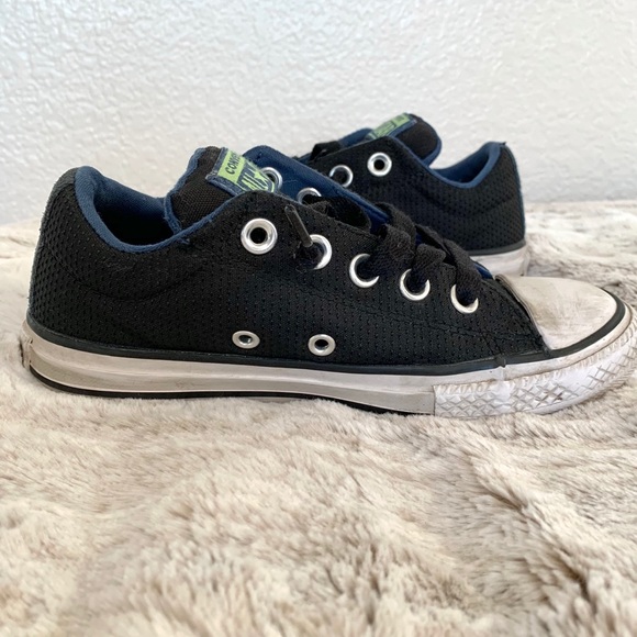 Converse All Star Black Slip On Classic Sneakers - Picture 5 of 10